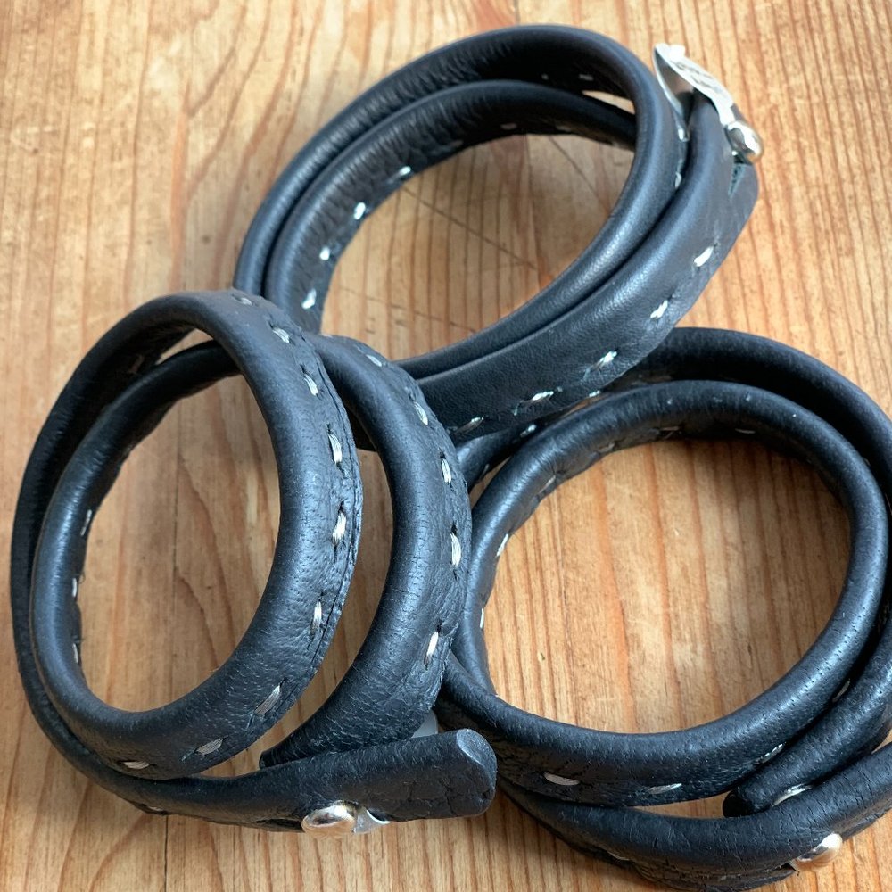 Alfred Stadler Men's Leather Bracelet